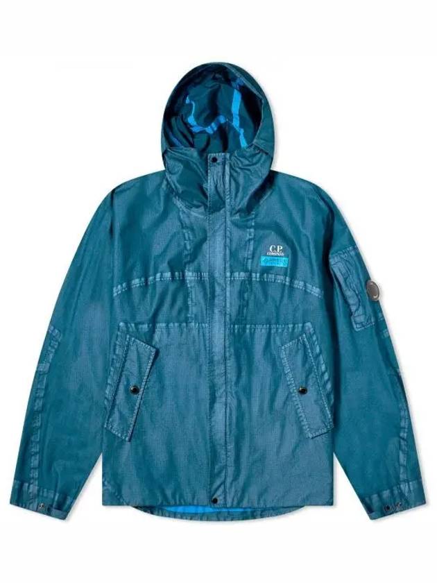 Gore G Type Hooded Jacket Blue - CP COMPANY - BALAAN 2