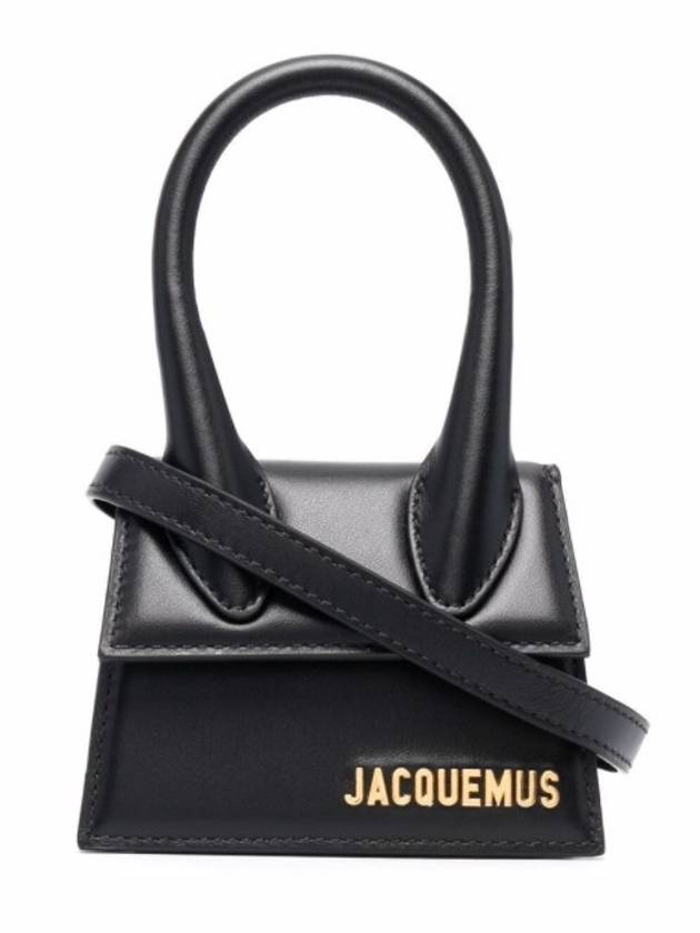 Le Chiquito Mini Bag Black - JACQUEMUS - BALAAN.