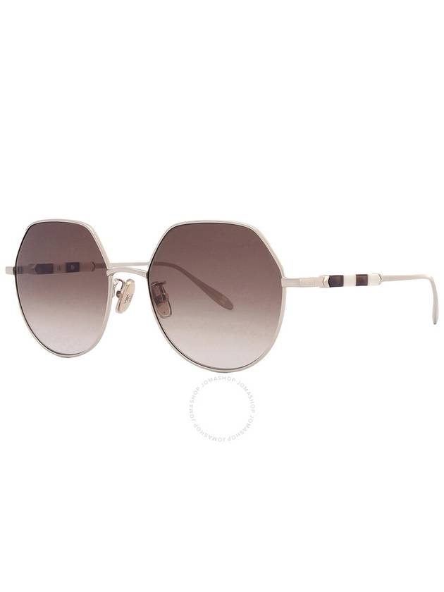 Carolina Herrera Browm Geometric Ladies Sunglasses SHN 066N 0594 54 - CAROLINA HERRERA - BALAAN 3