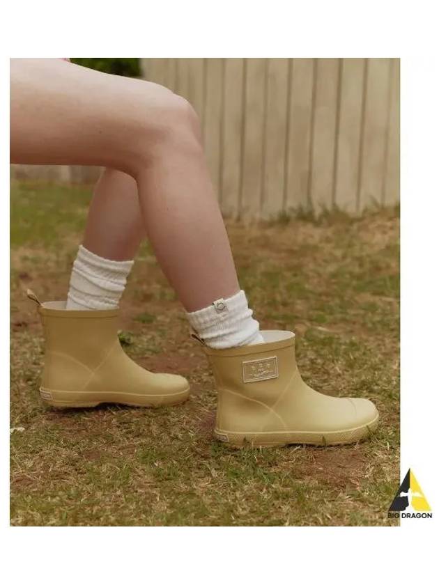 BSM RAIN BOOTS LOW HONEY BUTTER - BENSIMON - BALAAN 1