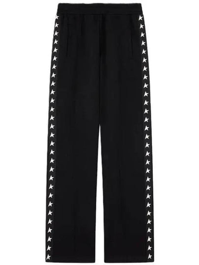 Side Star Logo Track Pants Black - GOLDEN GOOSE - BALAAN 2