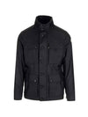 Lez Rain Jacket Black - MONCLER - BALAAN 1