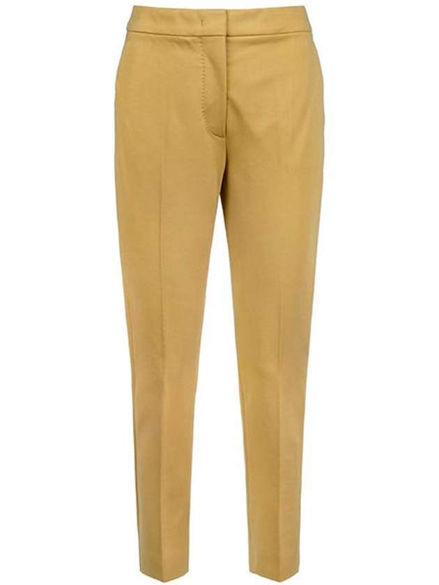 Caramel Pegno Straight Pants 019 - MAX MARA - BALAAN 1