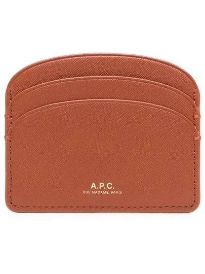 Demi Lune Card Wallet Brown - A.P.C. - BALAAN 2