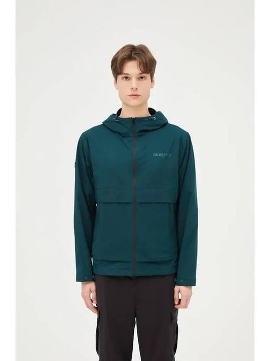 Gaumez Dark Mint Men s Lightweight Jacket - DUVETICA - BALAAN 1