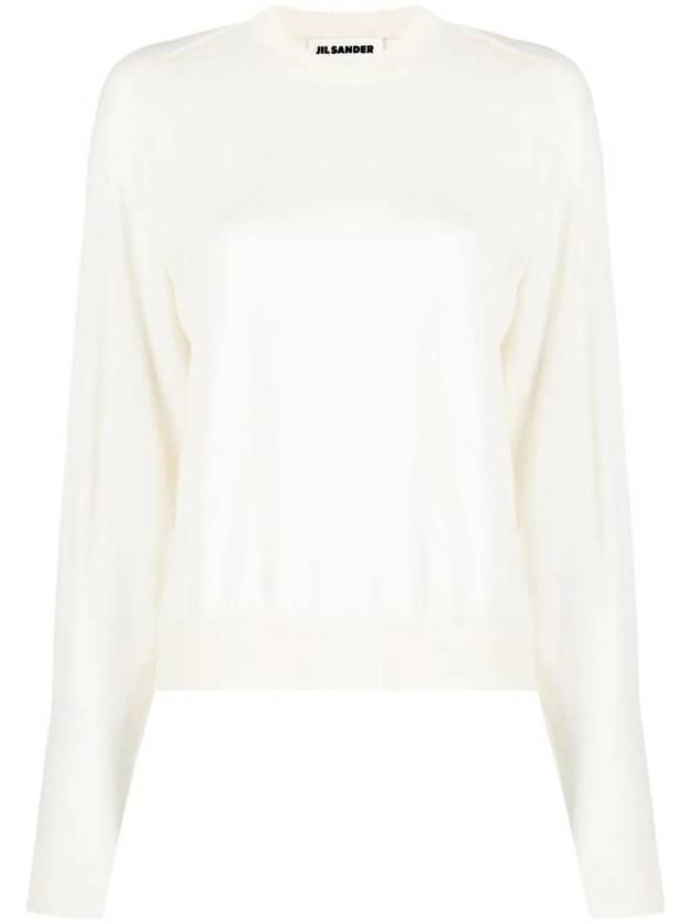 perforated detail knit sweater J01GP0003J14501 - JIL SANDER - BALAAN 1