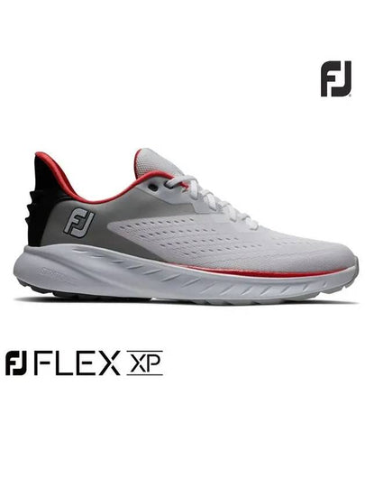 FLEX XP Spikeless Golf Shoes 56277 M White Black Red Men's - FOOTJOY - BALAAN 2