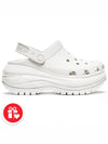 Mega Crush Clog Sandals White - CROCS - BALAAN 8