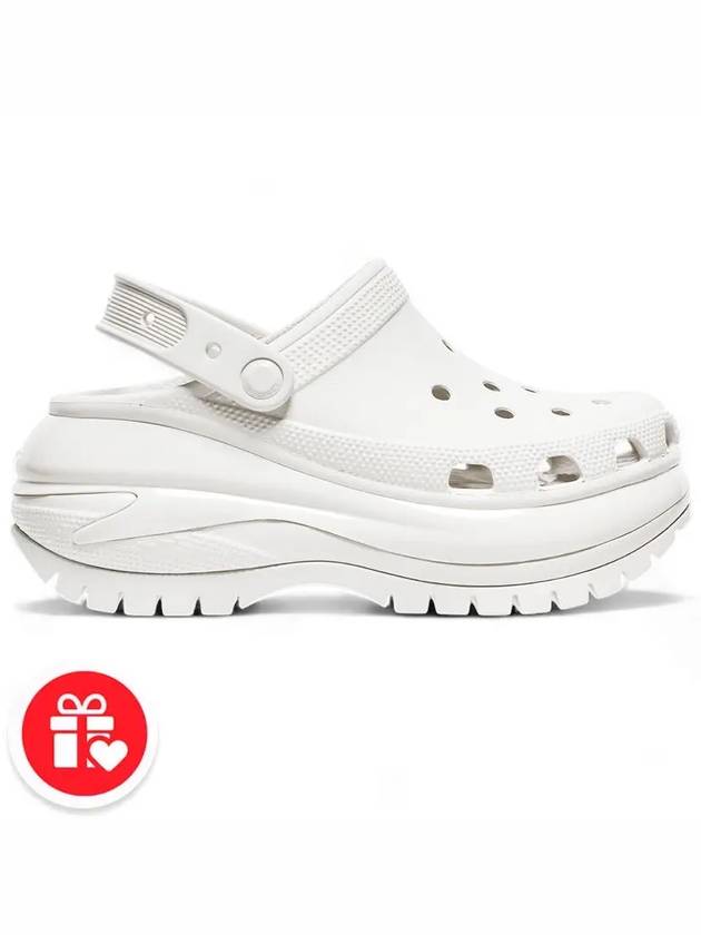 Mega Crush Clog Sandals White - CROCS - BALAAN 8