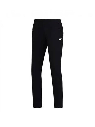 YONEX 231WP004F Black Women s Gold Stitch Training Pants - YOUNESS - BALAAN 1