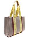 Woody Medium Tote Bag Yellow - CHLOE - BALAAN 4