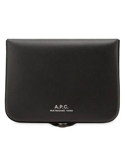 Josh Leather Coin Wallet Black - A.P.C. - BALAAN 2