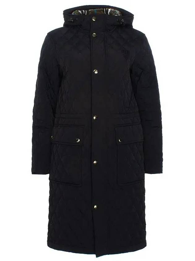 Appliquéd B Shield Quilted Parka Black - BURBERRY - BALAAN 9