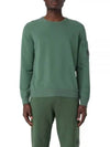 Cotton Crepe Knit Top Green - CP COMPANY - BALAAN 2