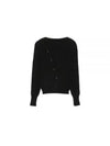 La Maille Pau Asymmetric Cardigan Black - JACQUEMUS - BALAAN 2