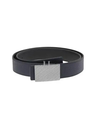 Oblique Buckle Reversible Leather Belt Black - DIOR - BALAAN 2