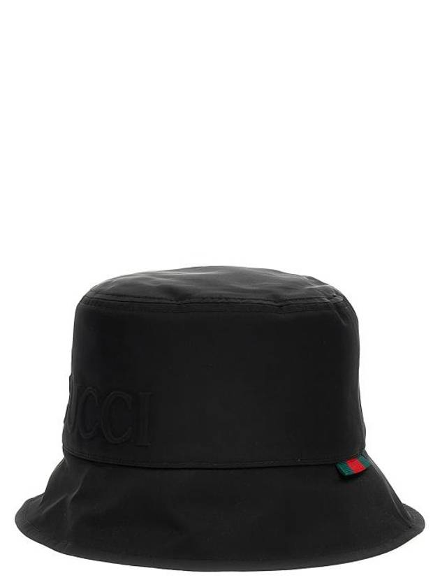 Logo Nylon Bucket Hat Black - GUCCI - BALAAN 2