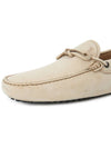 Gommino Nubuck Driving Shoes  Beige - TOD'S - BALAAN 8