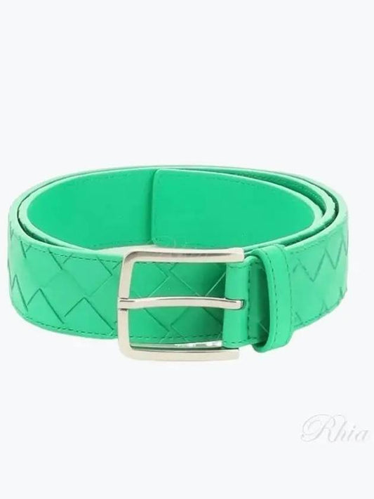 Intrecciato Leather Belt Paraket - BOTTEGA VENETA - BALAAN 2