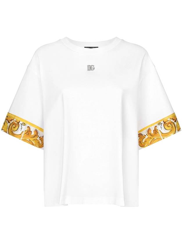 Dolce & Gabbana T-shirts and Polos White - DOLCE&GABBANA - BALAAN 1