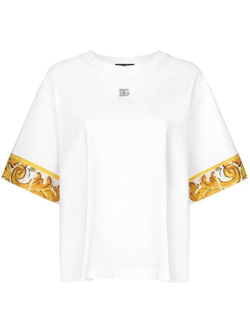 Dolce & Gabbana T-shirts and Polos White - DOLCE&GABBANA - BALAAN 1