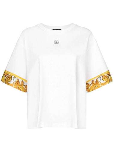 Dolce & Gabbana T-shirts and Polos White - DOLCE&GABBANA - BALAAN 1