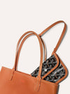 Anjou Reversible Mini Tote Bag Black Tan - GOYARD - BALAAN 4