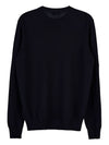 CD Icon Signature Cashmere Knit Top Navy - DIOR - BALAAN 3