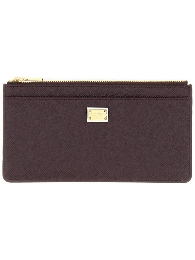 Dauphine Zipper Card Holder BI1265A1001 - DOLCE&GABBANA - BALAAN 2