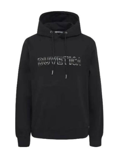 Pineto black men s hoodie - DUVETICA - BALAAN 1