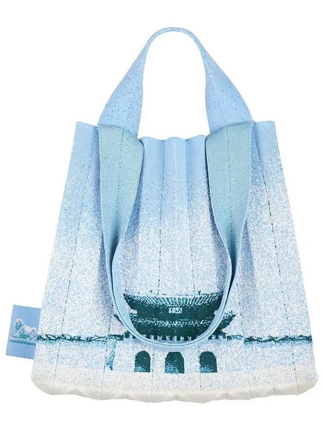 Two Way Shopper Bag Seoul Edition Ocean Sky - PLEATSMAMA - BALAAN 1