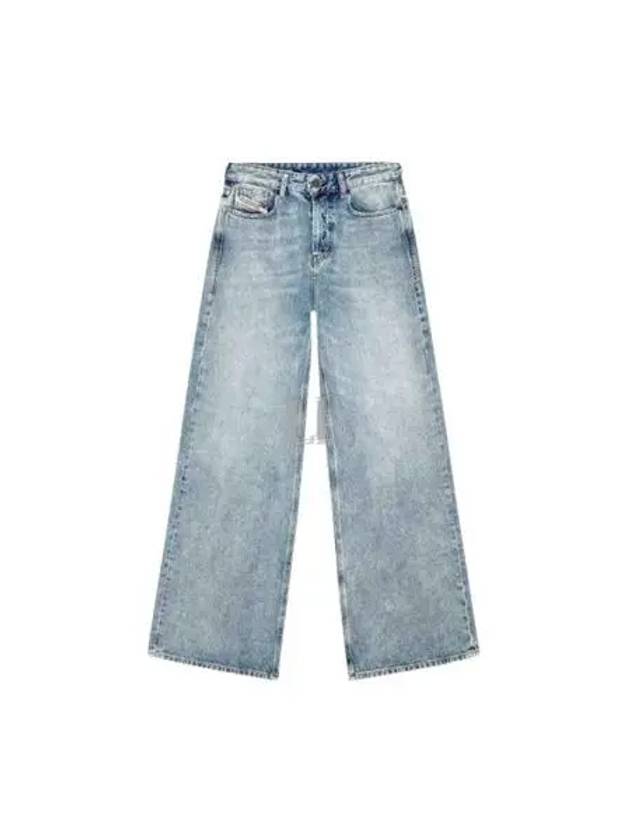 1996 Desire Relaxed Wide Jeans Light Blue - DIESEL - BALAAN 2