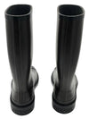 Monogram Bicolor Rain Boots Brown Black - CHANEL - BALAAN 3