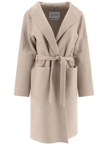 Lilia Cashmere Single Coat Beige - MAX MARA - BALAAN 1