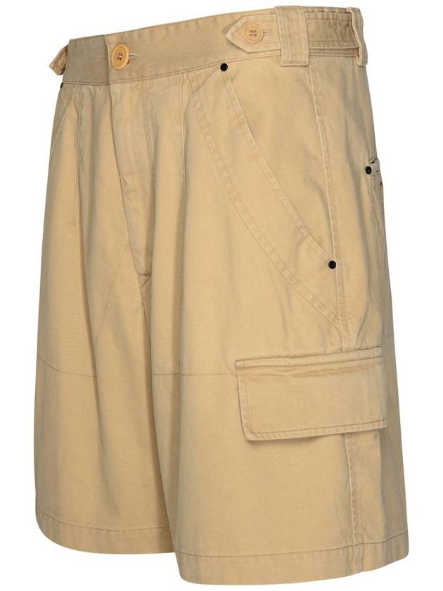 LISETTE Cotton Shorts Beige - ISABEL MARANT - BALAAN 3