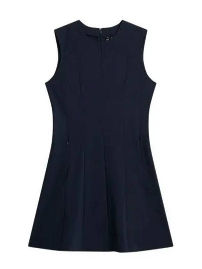 Golf Jasmin Short Dress Navy - J.LINDEBERG - BALAAN 2