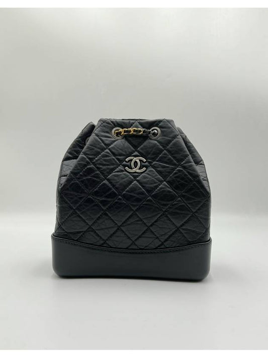 Gabriel CC logo small backpack black A94485 - CHANEL - BALAAN 2