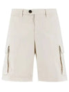 Bermuda Shorts Offwhite - BRUNELLO CUCINELLI - BALAAN 2