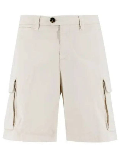 Bermuda Shorts Offwhite - BRUNELLO CUCINELLI - BALAAN 2