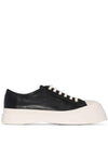 Pablo Nappa Low-Top Sneakers Black - MARNI - BALAAN 2