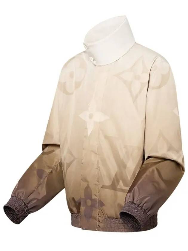 Monogram Printed Light Nylon Windbreaker Beige - LOUIS VUITTON - BALAAN 3