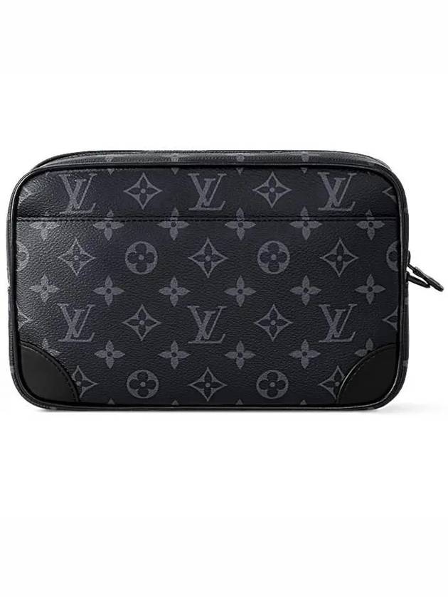 Pochette Kasai Monogram Eclipse Pouch Bag Black - LOUIS VUITTON - BALAAN 6