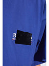 Gaffer Political Campaign Short Sleeve T-Shirt Blue - BALENCIAGA - BALAAN 4