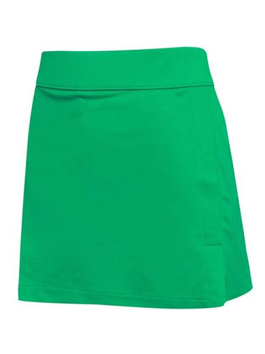 Women's Amelie Midi Golf A Line Skirt Green - J.LINDEBERG - BALAAN 1