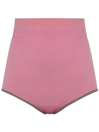 Jacquemus Shorts Maille Spiaggia, Women's, Pink - JACQUEMUS - BALAAN 1