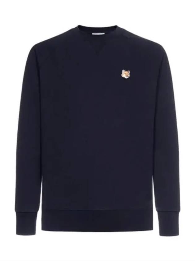 Fox Head Patch Classic Sweatshirt Navy - MAISON KITSUNE - BALAAN 2