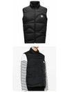 Beidaihe logo patch padded vest black - MONCLER - BALAAN 5