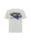 Cotton Short Sleeve T-Shirt White - CP COMPANY - BALAAN 3