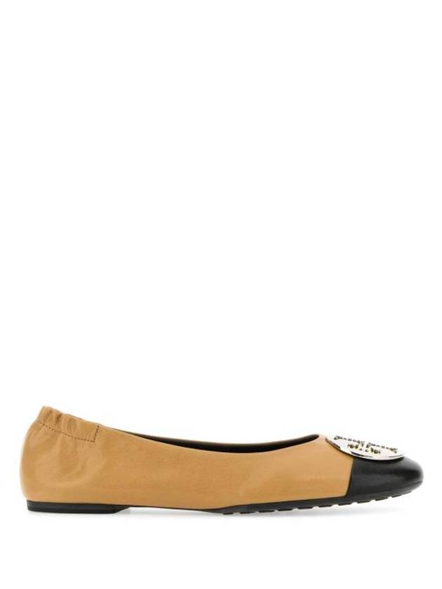 Claire Cap Toe Ballet Flat Camel - TORY BURCH - BALAAN 1