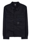 Men's Metropolis Long Sleeve Shirt Black - CP COMPANY - BALAAN 2